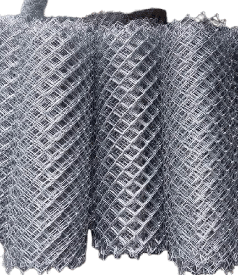 glvanised chain link fence